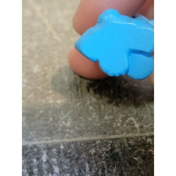 Mini blue baby elephant Safari Zoo toy figure - Picture 4 of 4